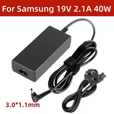 19V 2.1A Power Adapter Charger for Samsung Notebook Series 5 7 9 XE500C21 XE700T1A NP900X1B NP900X3A