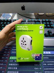 Q2 Power 世界轉澳洲三孔轉接頭