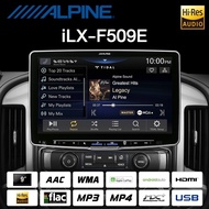 ของแท้แน่นอน!! เครื่องเล่นติดรถยนต์ แบรนด์ดัง ยี่ห้อ ALPINE รุ่น  iLX-F509E เล่นไฟล์เพลงความละเอียดสูง HI-RES AUDIO LDAC เครื่องเล่น ขนาดจอ 9 นิ้ว 1 DIN ดีไซน์หรู ดูดีมีระดับ - CarPlay Wireless (ไร้สาย) - Android Auto (แบบมีสาย) - สัณญาณภาพ HDMI IN/OUT มา