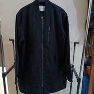 long bomber jacket FRJ jeans sz 100 ld 56