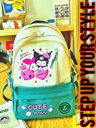 Tas Kuromi Sekolah Anak Perempuan Terbaru Fashion OOTD Wanita Masa kini