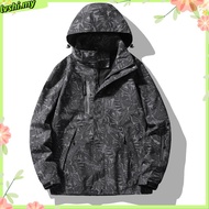 elgini windbreaker windbreaker jacket windbreaker Spring Autumn Outdoor Casual Camouflage Thin Soft 
