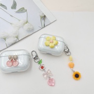 flower case For Jabra Elite 5 / Elite4 Elite3 Case Silicone earphone Cover  For Jabra Elite 4 cover