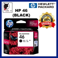 HP 46 BLACK INK ORIGINAL HP MALAYSIA