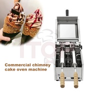 ITOP ECOM2 Chimney Bread Roll Baking Machine Ice Cream Bread Cone Maker Cake Baking Machine Kurtos K