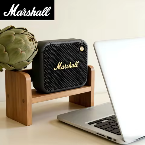 Marshall Willen Portable Bluetooth Speaker Wireless Waterproof Bass Audio for Home Outdoor Sports Mu