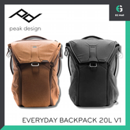 peak design - Everyday BackPack 20L 黑色 V1 手提電腦相機攝影多功能背包 1機4鏡15" NB DSRL 攝影相機電腦背包背囊