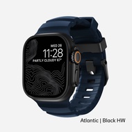 NOMAD สายนาฬิกา Rocky Point Band 44-49mm Natural Black Hardware ใช้สำหรับ Apple Watch