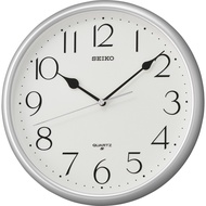 นาฬิกาแขวนผนัง ตัวเรือนพลาสติก SEIKO รุ่น QXA747G สีทอง QXA747S สีเงิน หน้าปัดสีขาว ขนาดตัวเรือน 28 ซม. ระบบ Quartz 3 เข็ม เข็มเดินกระตุก