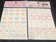 💮1999’ Hello Kitty 58 sticker made in Japan (new) 貼紙