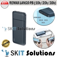 Remax Portable Charger Charging Battery Lightweight Powerbank Safe Reliable Lango Series Travel 10k 20k 30k