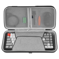 75% Keyboard Case, Hard Shell Travel Carrying Bag for 84 Key Wireless Portable Keyboard, Compatible