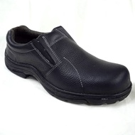 Frontier Grain Leather Local Men Safety Shoes Boots Direct Factory Kasut Keselamatan Tempatan 本地真皮男性