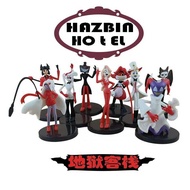 9 Hell Inns Hazbin Hotel Hazbin Hotel Figure Toy Doll Model Car Scenery Decorations
