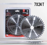 SAHABAT KELUARGA 88 - KUALITAS JEPANG!! ORIGINAL YUKIDO CIRCULAR SAW BLADE 7X24T MATA PISAU CIRCULAR
