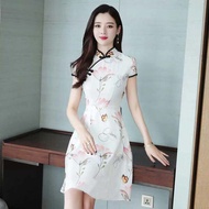 Foreign Trade Womens Clothing Export Alibaba 1688 Online Batch Official Website Summer Floral Slimmi
