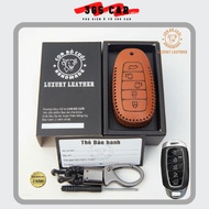 Hyundai Custin leather key case, Custin key case new model Genuine Cow Leather 2 years