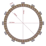 Thích hợp cho xe máy Bmw F650 f800r/ST f700gs giấy dựa trên ly hợp ma sát đĩa xe máy ly hợp các bộ p