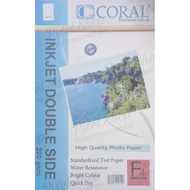 Kertas Print Inkjet Mate Double Side F4 220 - Inkjet Matte Paper
