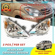 Toyota Avanza 2003 2004 2005 Front HeadLamp Head Lamp Light  (No Bulb)
