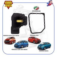 AUTO FILTER / GEAR BOX FILTER & GASKET SET - PERODUA AXIA 1.0 / BEZZA 1.0 1.3 / MYVI 2014 ABOVE / AL