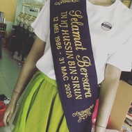 Selempang Sulam bercomputer