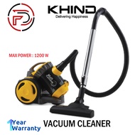 KHIND Vacuum Cleaner 1200W VC8012 Bagless