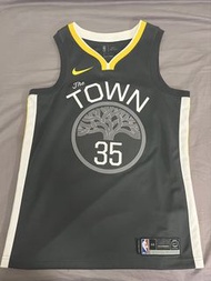 Nike NBA Kevin Durant 奇雲·杜蘭特 黑橡樹The Town金洲勇士 城市版球衣 波衫(背靠背冠軍）jersey Golden State Warriors