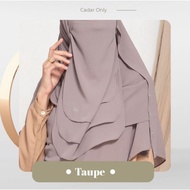 3-LAYER Veil | String veil | Premium ceruty veil | Soft veil | 3-layer rope veil | Black veil | Brid