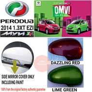 Perodua Myvi 2014 1.3XT EZI Original Side Mirror Cover Only Including Original Paint Colour( LIME GR