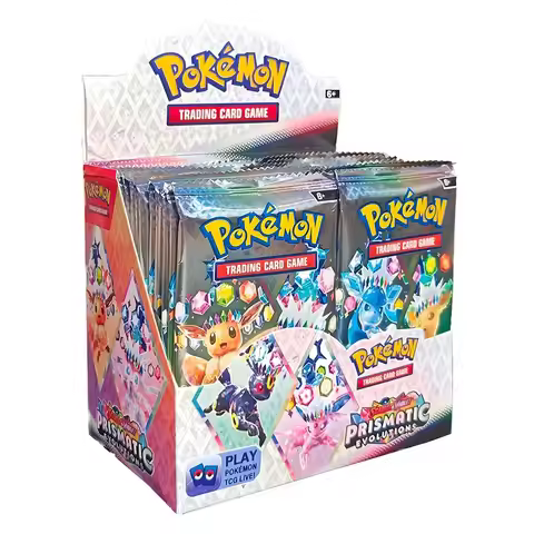 HOT! Pokemon Card Scarlet & Violet Prismatic Evolutions Pokemon Box English Booster Battle 151 Ultra