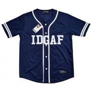 IDGAF baseball Jersey Sport Shirt