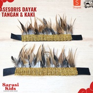 Dayak Feather Accessories Hand And Leg dayak Feather Traditional dayak Feather Hand And Leg Traditio