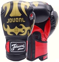 JYWY Boxing Gloves, Adult Professional Sanda Punching Bag Training Gloves, Men and Women Boxing Set, White (Send Strap)