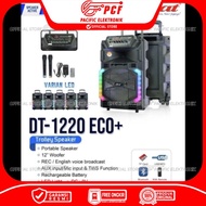 (Terbaru) Speaker Trolley Bluetooth Dat 12Inch Dt-1220 / Dat 1220 /