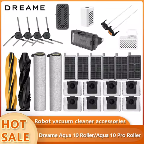 Dreame Aqua 10 Roller / Aqua 10 Pro Roller / Aqua 10 Ultra Roller Accessories Main Side Brush Roller