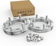 Customadeonly 2 Pieces 1" 25mm Wheel Spacers Bolt Pattern 6x5.5 to 6x5.5 6x139.7 Center Bore 108mm T