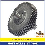 TIGER GRAVIS / GEAR Main Axle (12T / 50T) B5D-E7410-00