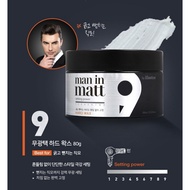 [The FACE Shop] Essential Style Up Wax/Elastin man-in-mat matte matte hard hair wax, 80g  Elastin ma