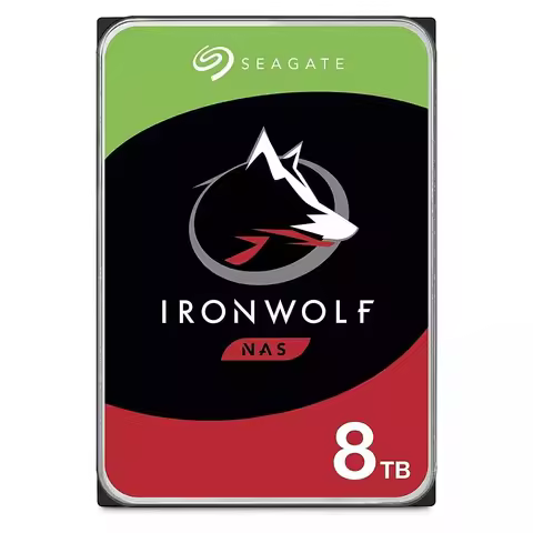 New FOR Seagate IronWolf ST8000VN004 8TB NAS Internal HDD CMR 3.5in SATA 7200 RPM Hard Drive