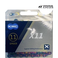 KMC X10/X11 Aurora Blue Chain
