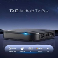 TANIX TX13 Set Top Box H618Android14 BT5.0 4k 3D wifi6 HD TVBO