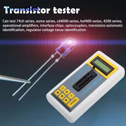 Transistor Tester Mosfet Transistor Capacitor Tester Transistor Diode Resistor Inductor Automatic Ch