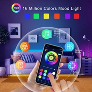 LED Lights 5050 RGB Colour Changing Led Strip Light With bluetooth control  for Bedroom Living Room 