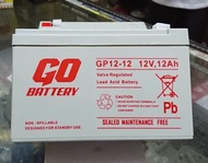 PPC GO BATTERY Aki Baterai 12V 12Ah SELIS Sepeda Listrik Game Arcade