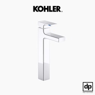 KOHLER Strayt ก๊อกอ่างล้างหน้า แบบน้ำร้อน-น้ำเย็นทรงสูง รุ่นสเตย์ท ของแท้