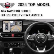 PERODUA ATIVA SKY NAVI PRO SERIES 3D 360 BIRD VIEW CAMERA ANDROID PLAYER