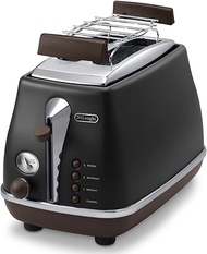 [DeLonghi] [Overseas] DeLonghi Icona Vintage Toaster Black CTOV2103.BK (Genuine product shipped from Germany/tax included)