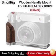 SmallRig GFX100RF Leather Case Kit | L-Shape Mount Plate with Wooden Handle for FUJIFILM GFX100RF 52