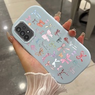 Casing HP For Samsung Galaxy A73 5G A72 5G A71 Case Casing Bow Pattern Casing HP Silicone Softcase F